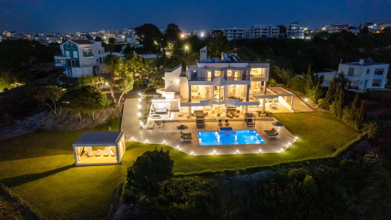 Monte Smith Luxury Villa Rhodes City Екстериор снимка