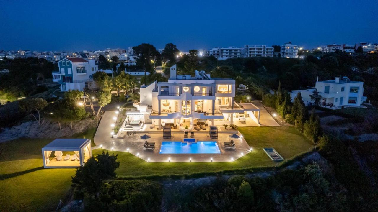 Monte Smith Luxury Villa Rhodes City Екстериор снимка